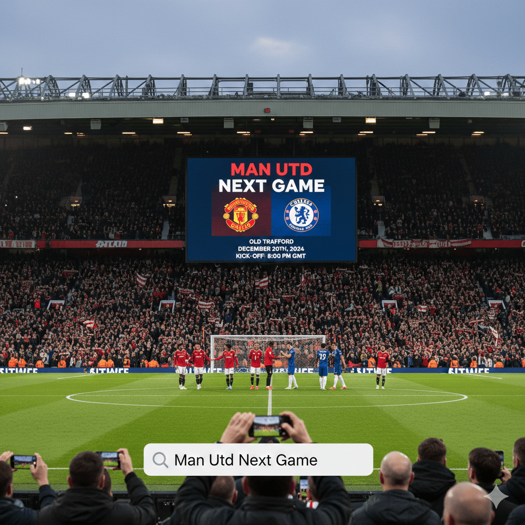 Man Utd Next Game: Fixtures, Schedule, Today Time, and Match Hub 1 Man Utd Next Game
