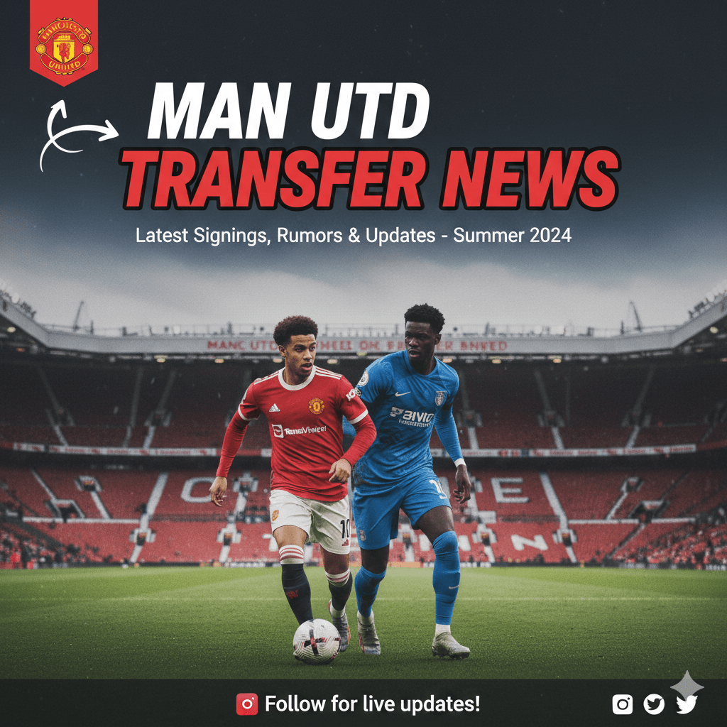 Man Utd transfer news: today live updates, confirmed deals, and trackers 2 Man Utd Transfer News