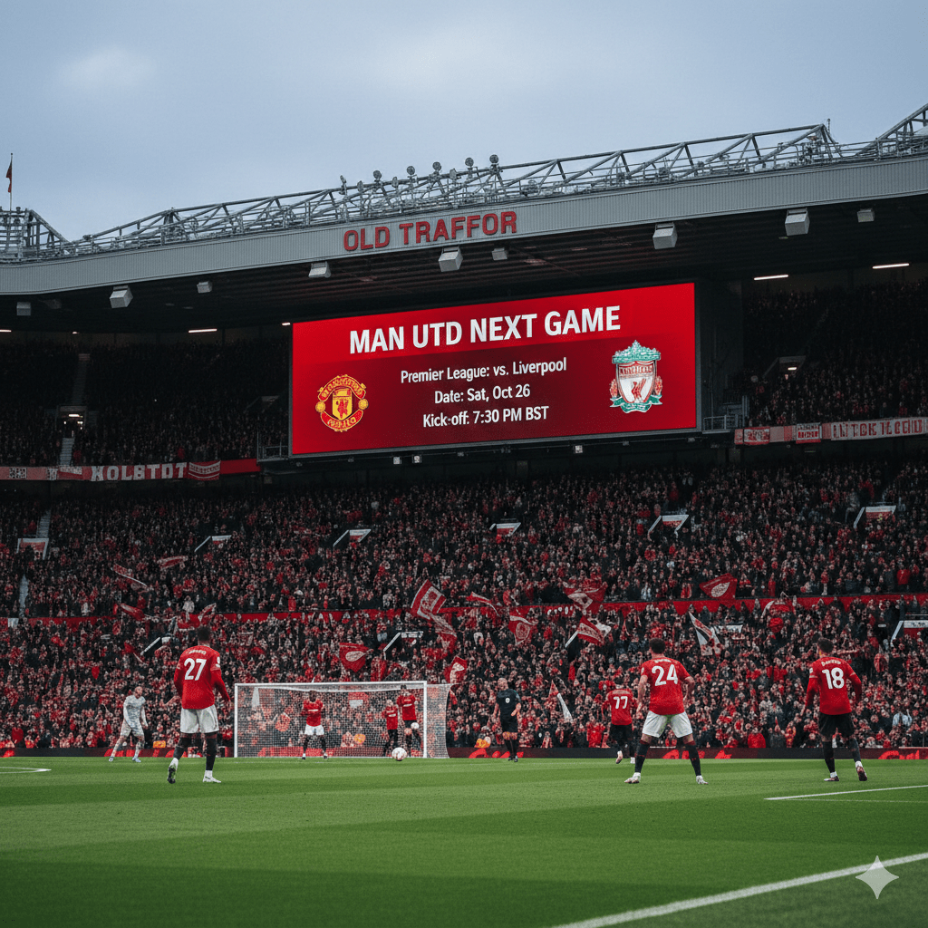 Man Utd Next Game: Fixtures, Schedule, Today Time, and Match Hub 2 Man Utd Next Game